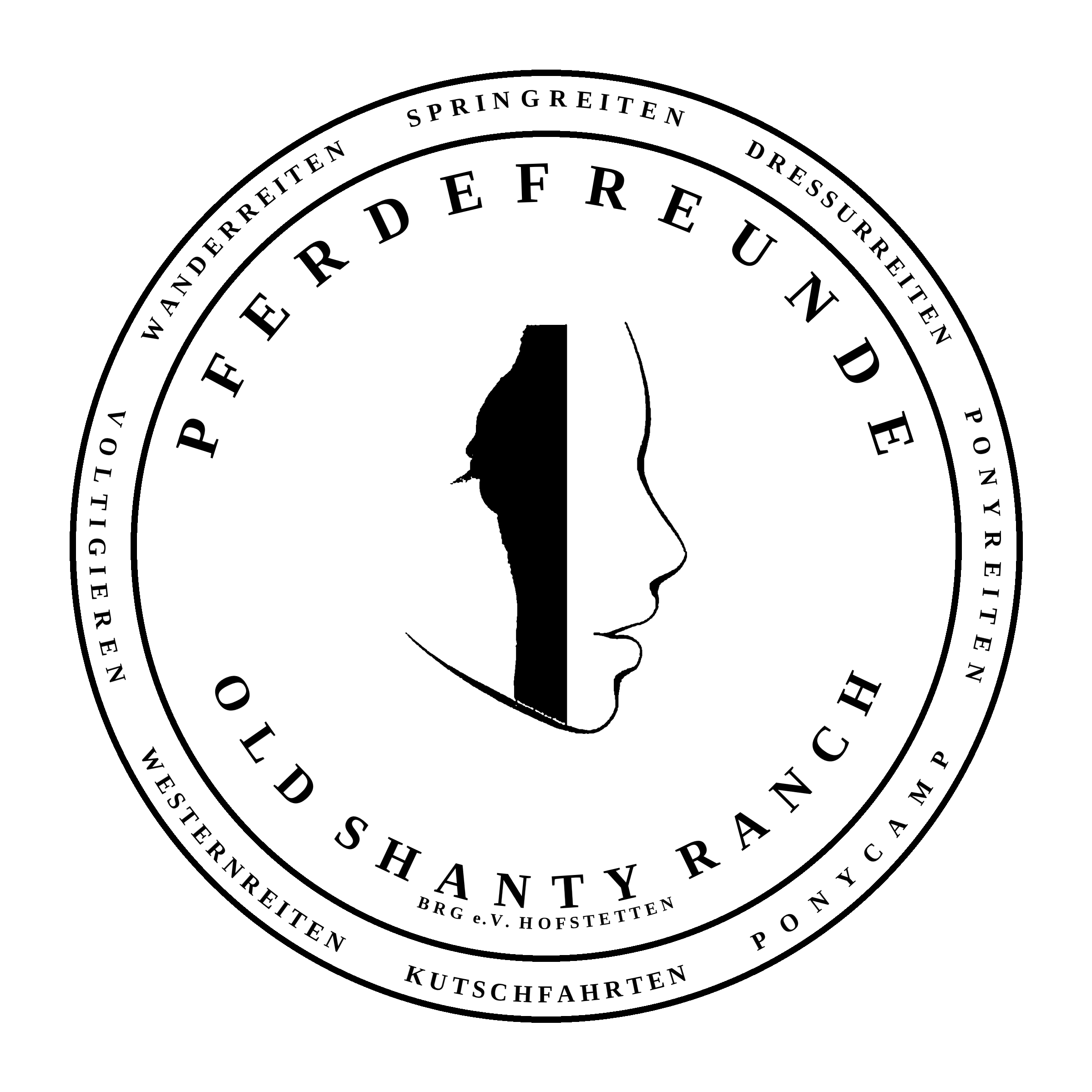 pferdefreunde osr logo schwarz transparent